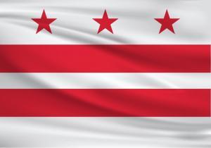 Washington Dc Waving Flag Vector Id1133630783