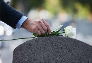 Flower Headstone