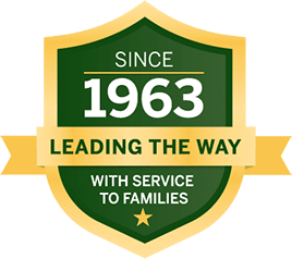 Since 1963, leading the way with service to families